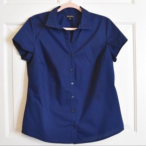 GEORGE Button Down Top